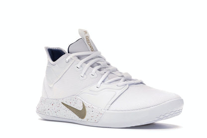 Nike PG 3 White Gold Navy