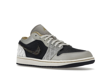 Jordan 1 Low Beaded Swoosh