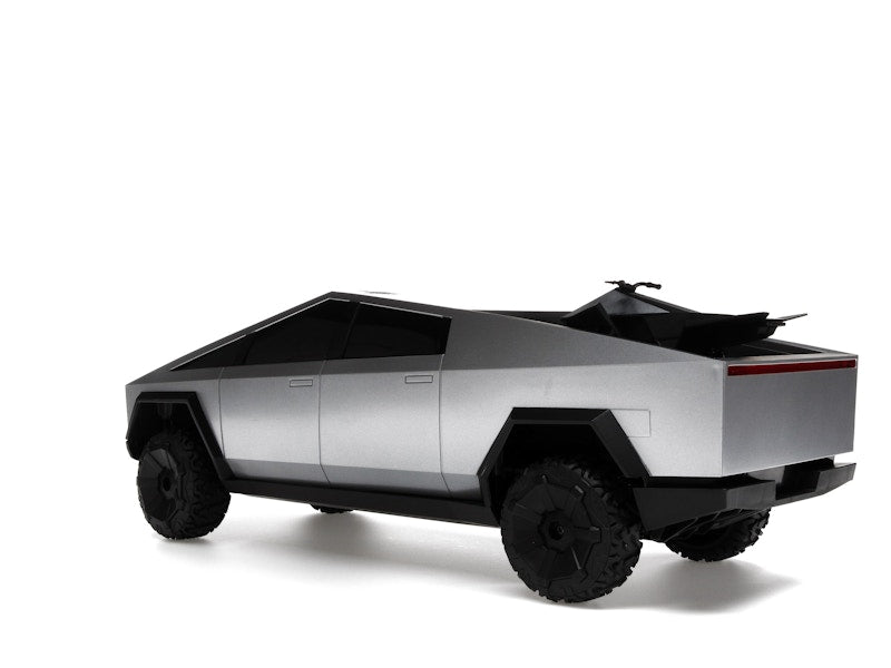 Hot Wheels x Tesla Cybertruck 1:10 Scale RC Car (2021 Version w/ Cyberquad)