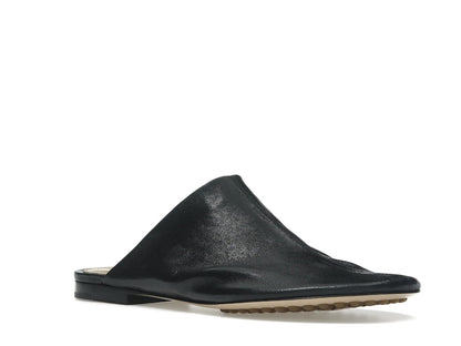 Bottega Veneta Leather Dot Sock Slippers Black (Women's)
