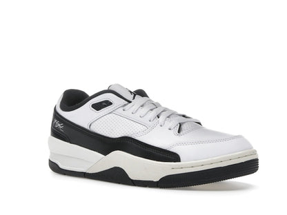 Jordan Flight Court White Black Sail
