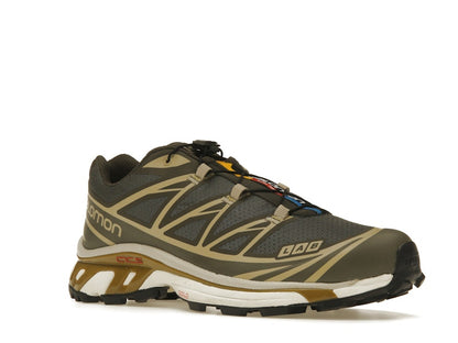 Salomon XT-6 Beluga Dull Gold