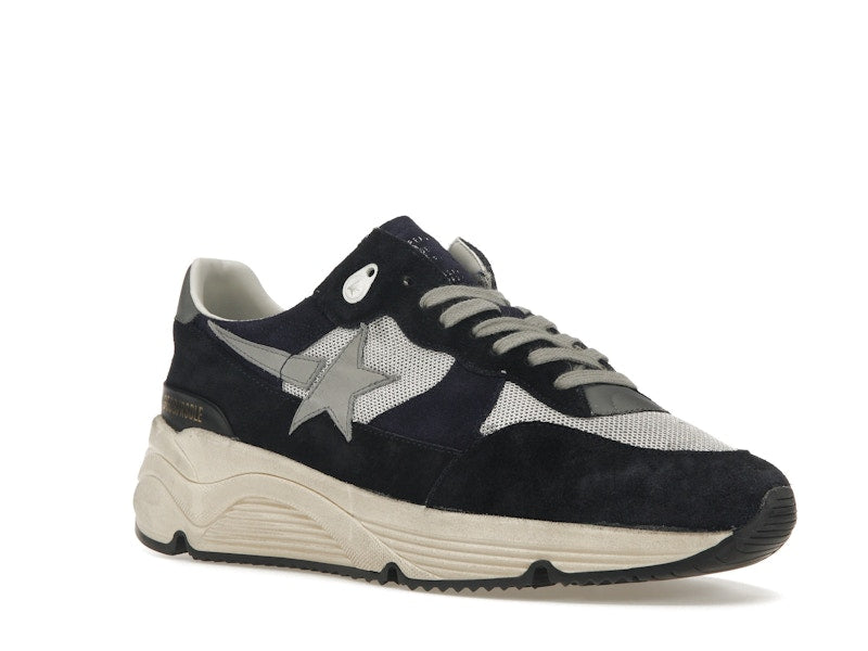 Golden Goose Running Sole Black Navy Grey