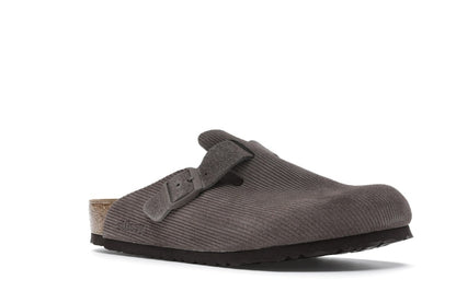 Birkenstock Boston Clogs Stussy Anthracite