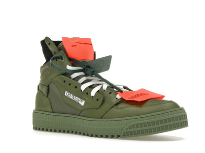 OFF-WHITE Off Court 3.0 Military Green Fuschia