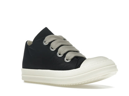 Rick Owens DRKSHDW Hollywood Jumbo Lace Puffer Low Black Milk