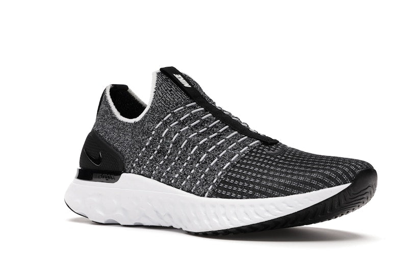 Nike React Phantom Run Flyknit 2 Black White Blend