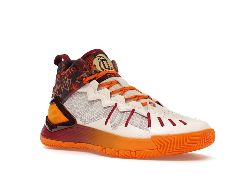 adidas D Rose Son of Chi White Bold Orange