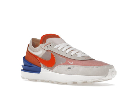 Nike Waffle One Pearl White Game Royal Rush Orange (Women's)