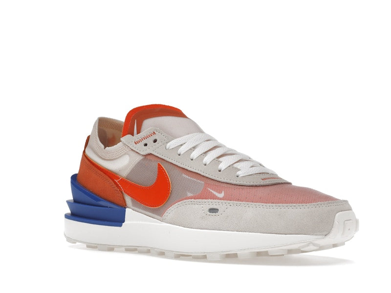 Nike Waffle One Pearl White Game Royal Rush Orange (Women's)