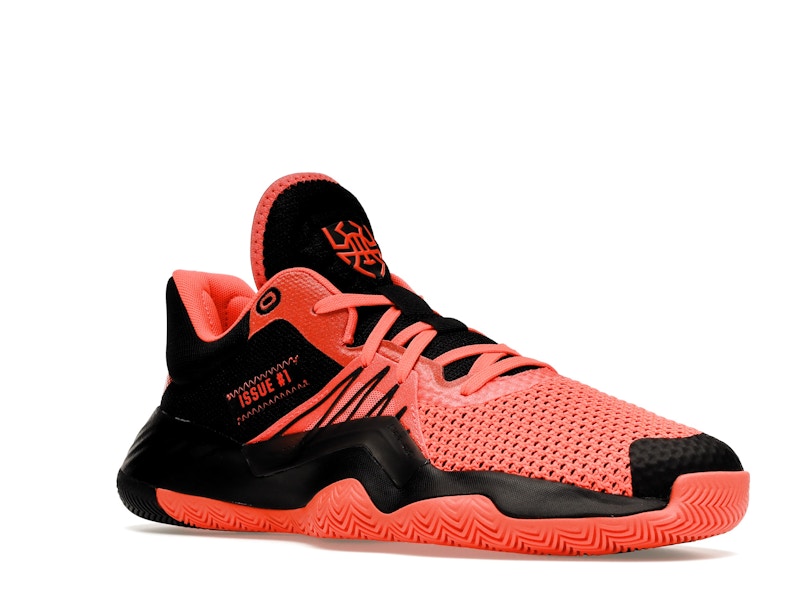 adidas D.O.N. Issue #1 Core Black Solar Red