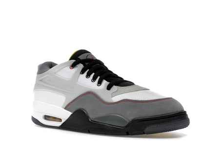 Jordan 4 RM Premium White Black Smoke Grey Fire Red