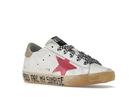 Golden Goose Super-Star You Are My Sunrise White Red (Women's)