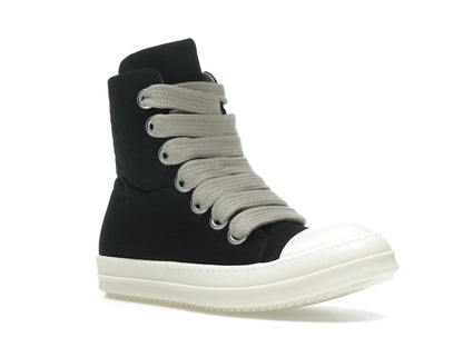 Rick Owens DRKSHDW Hollywood Jumbo Lace Puffer High Top Black Milk