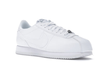 Nike Cortez Basic Leather White White-Wolf Grey-Mtllc Silver