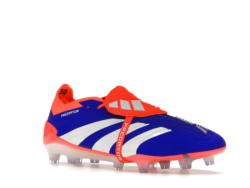 adidas Predator Elite Foldover Tongue FG Lucid Blue Solar Red