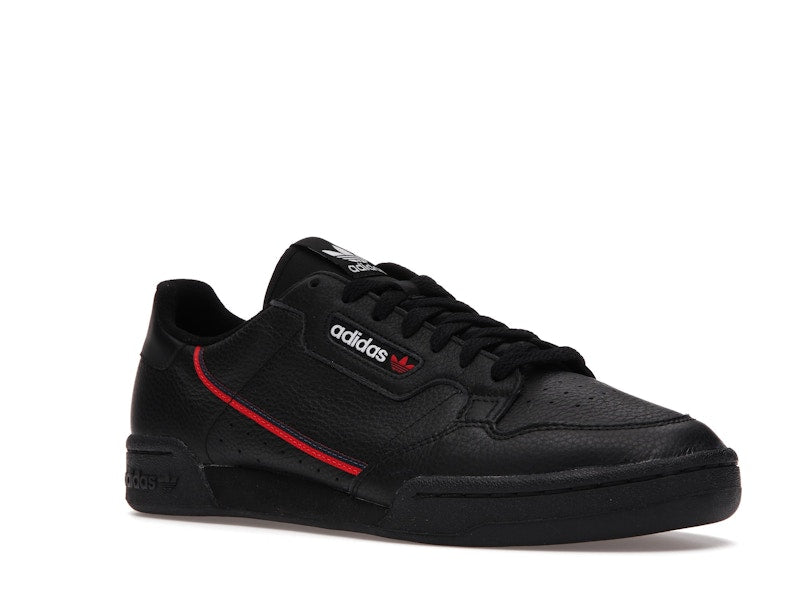 adidas Continental 80 Black Scarlet Red