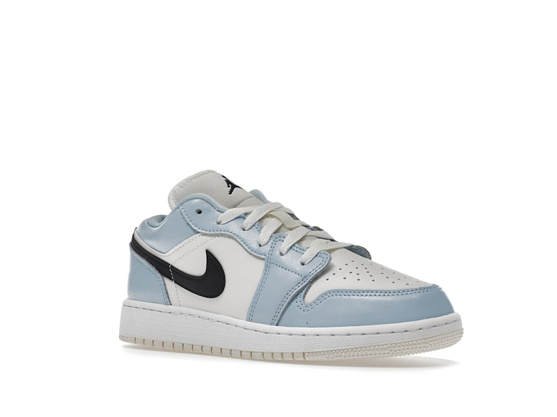 Jordan 1 Low Ice Blue Black (GS)