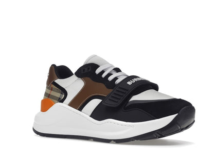 Burberry Regis Black Archive Beige Brown White