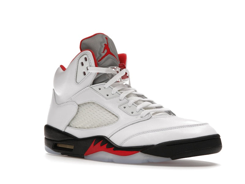 Jordan 5 Retro Fire Red Silver Tongue (2020)