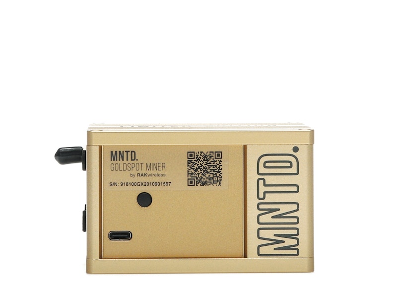 MNTD Helium Goldspot Miner (Limited Edition) 915 MHz US Plug