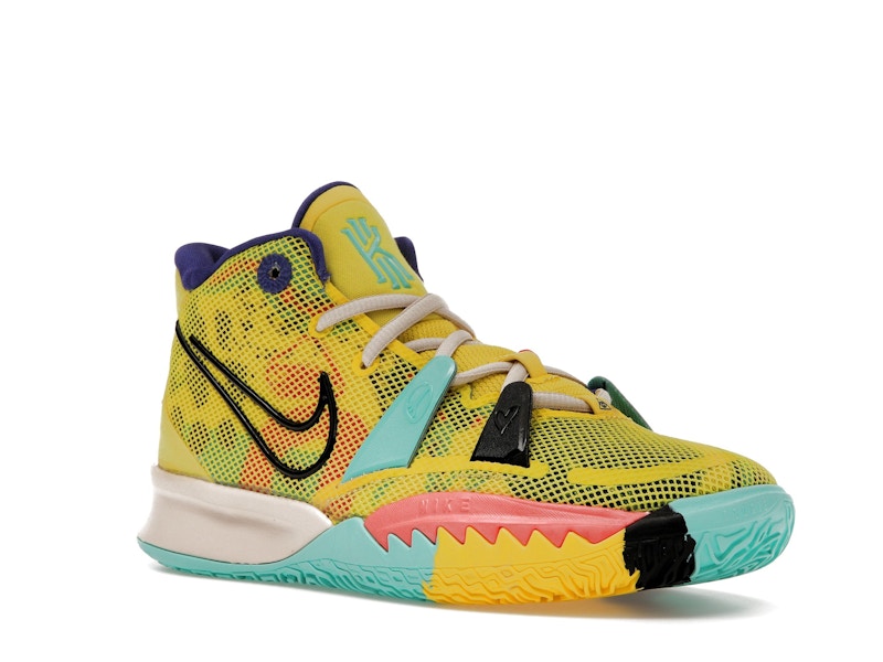 Nike Kyrie 7 1 World 1 People Electric Yellow (GS)