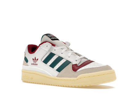 adidas Forum Low White Teal Burgundy