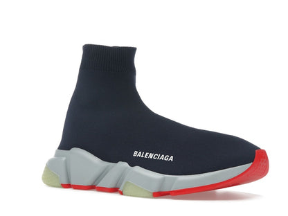 Balenciaga Speed Trainer Navy Red