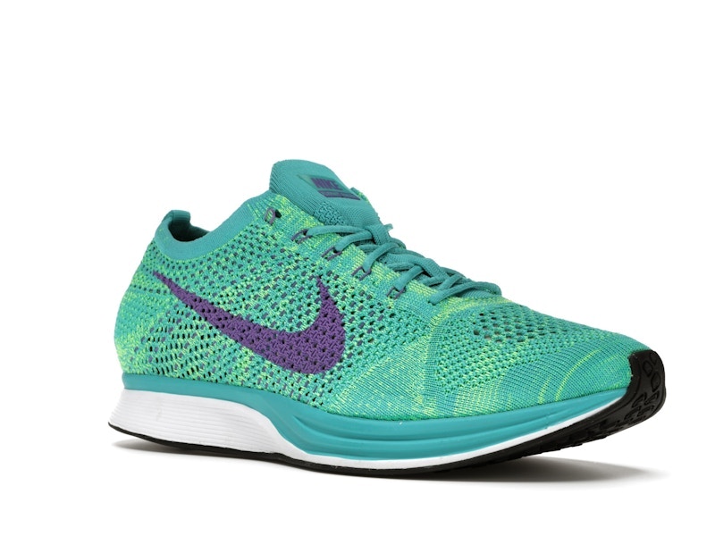 Nike Flyknit Racer Sport Turquoise Hyper Grape
