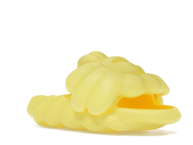 Takashi Murakami Ohana Full-Bloom Slide Blazing Yellow