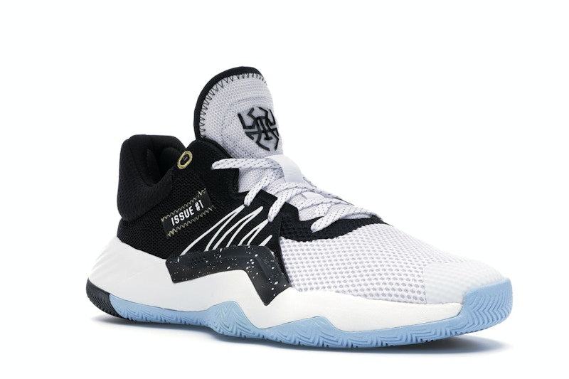 adidas D.O.N. Issue #1 White Black Gold Metallic