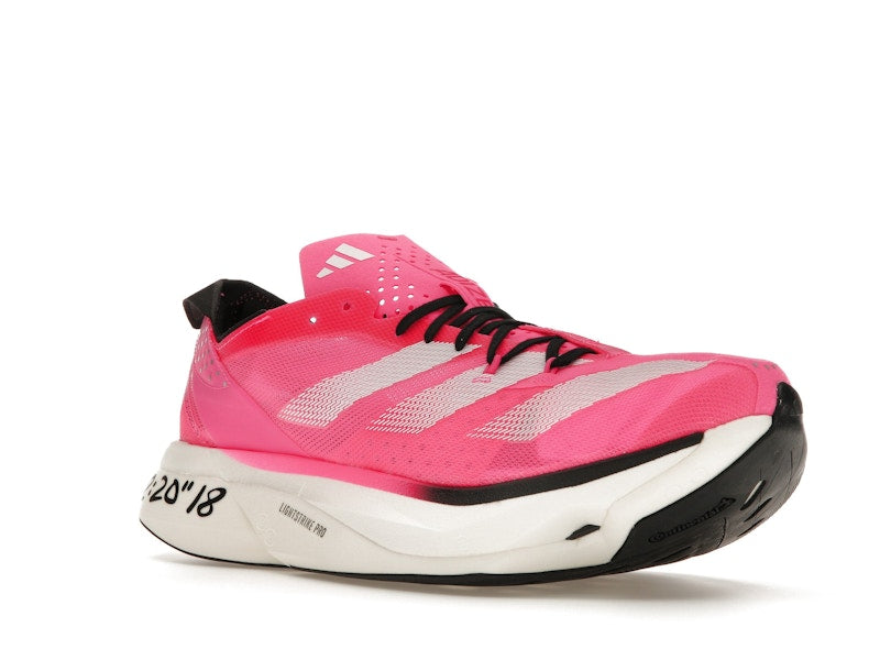 adidas Adizero Adios Pro 3 Lucid Pink Cloud White