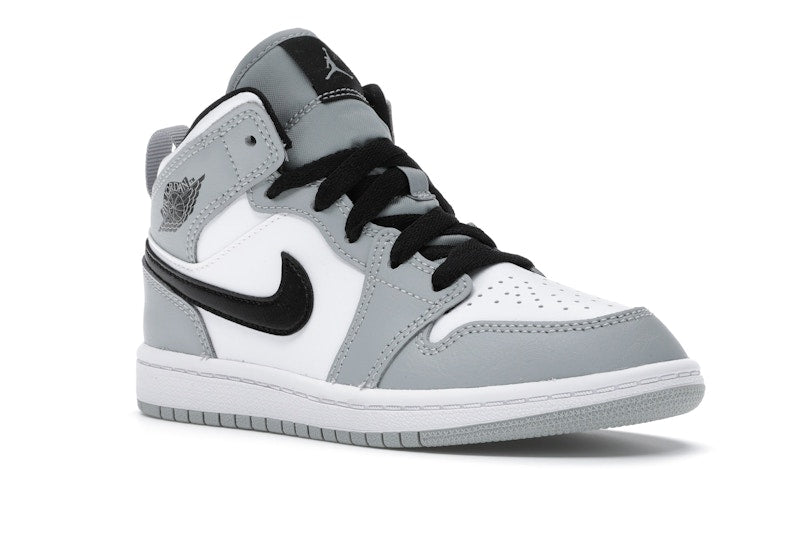 Jordan 1 Mid Light Smoke Grey (PS)