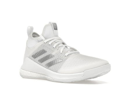 adidas Crazyflight Mid Cloud White Silver Metallic Grey (Women's)