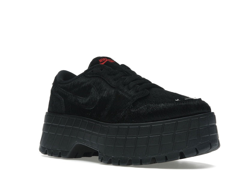 Jordan 1 Low Brooklyn Black Gym Red (Women's)