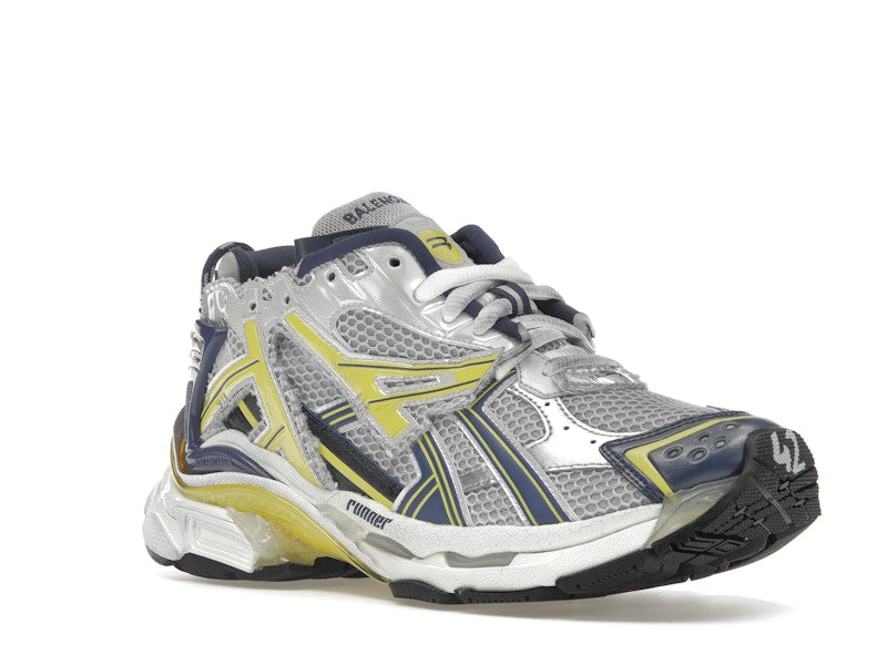 Balenciaga Runner White Blue Yellow Grey Black
