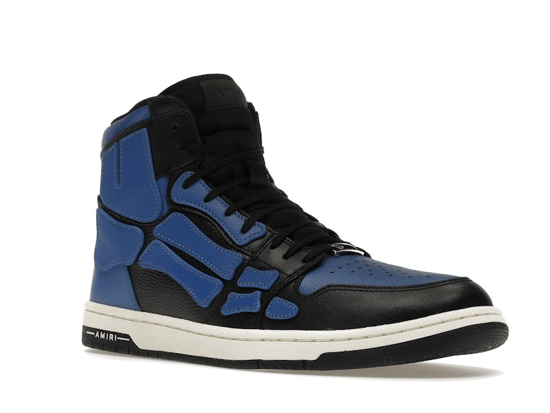 AMIRI Skel Panelled High Top Blue Black