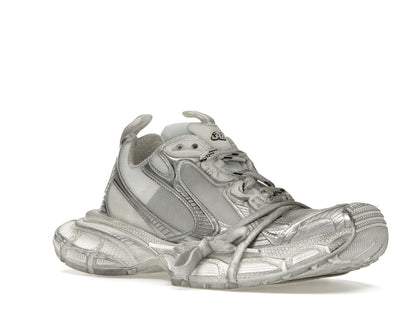 Balenciaga 3XL White Silver Summer Mesh