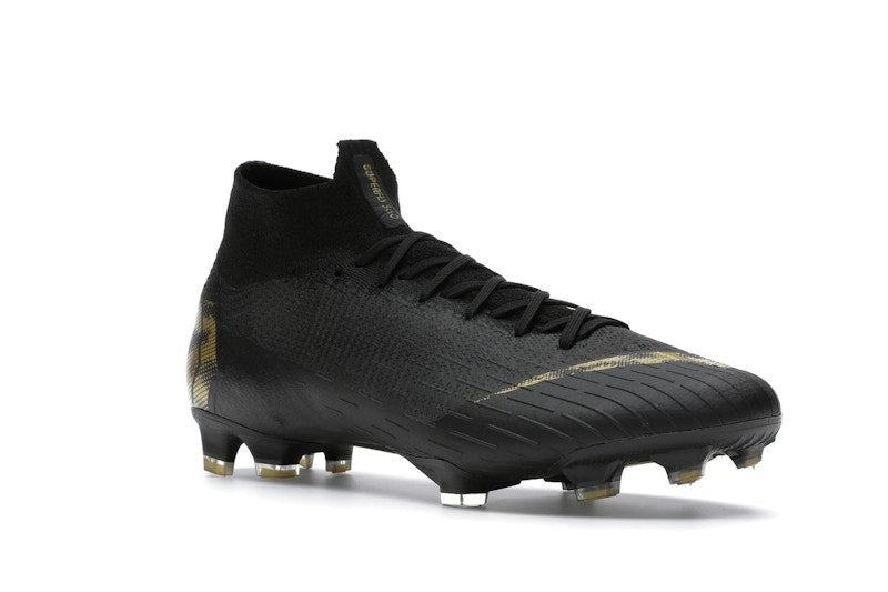 Nike Mercurial Superfly 6 Elite FG Black Metallic Gold