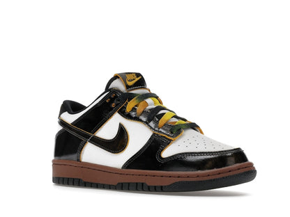 Nike Dunk Low SE Panda-Monium White Black Fauna Brown (GS)