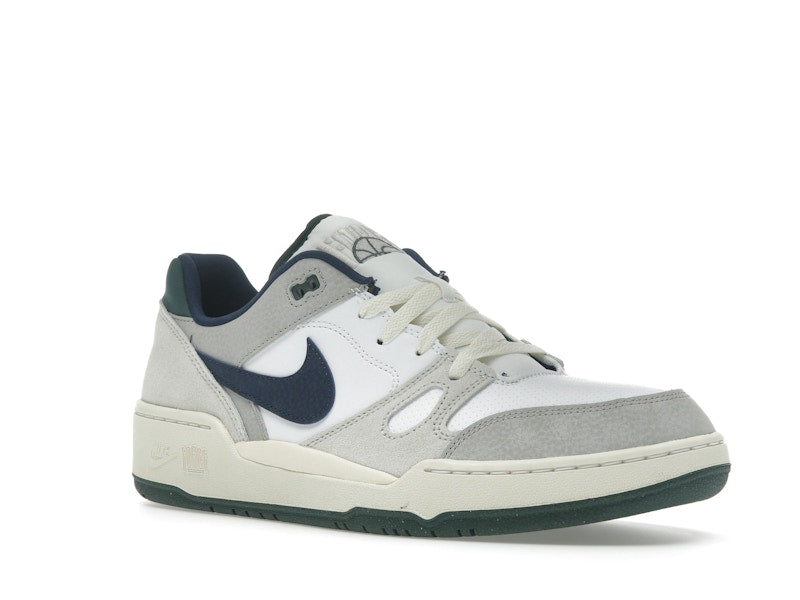 Nike Full Force Low White Midnight Navy Green