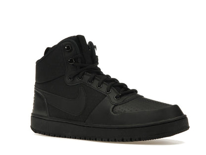 Nike Court Borough Mid Winter Triple Black