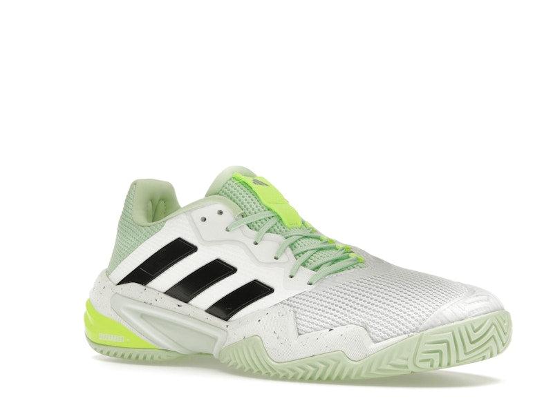 adidas Barricade 13 Cloud White Core Black Semi Green Spark