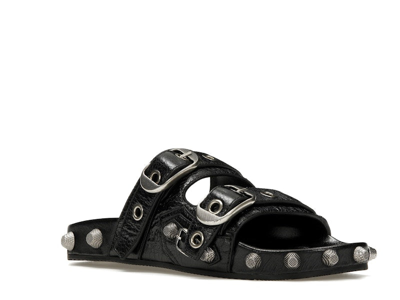 Balenciaga Cagole Sandals Black