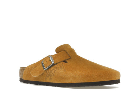 Birkenstock Boston Clog Stussy Caramel (2021)