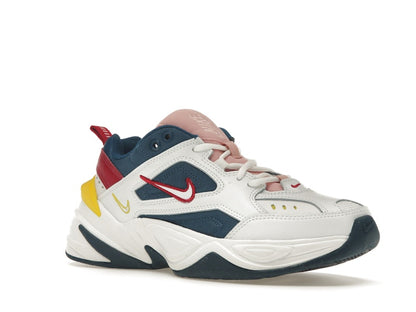 Nike M2K Tekno Blue Force Summit White Chrome Yellow (Women's)
