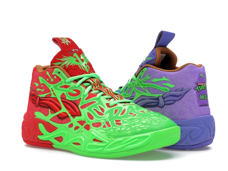 Puma LaMelo Ball MB.04 Teenage Mutant Ninja Turtles Raphael & Donatello
