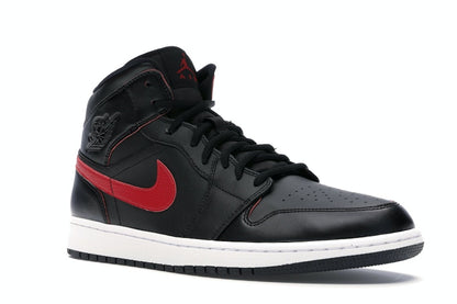 Jordan 1 Retro Mid Black Team Red