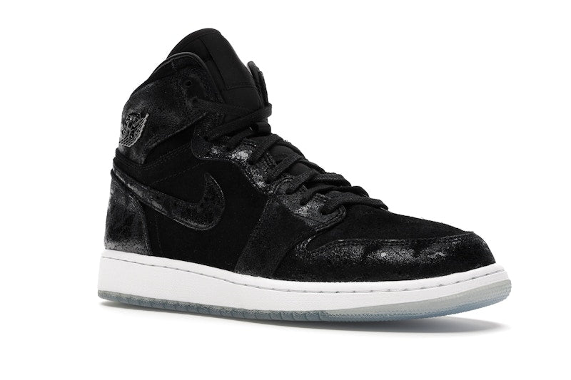Jordan 1 Retro High Heiress Black Suede (GS)