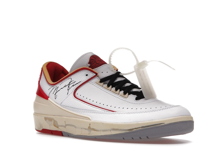Jordan 2 Retro Low SP Off-White White Red